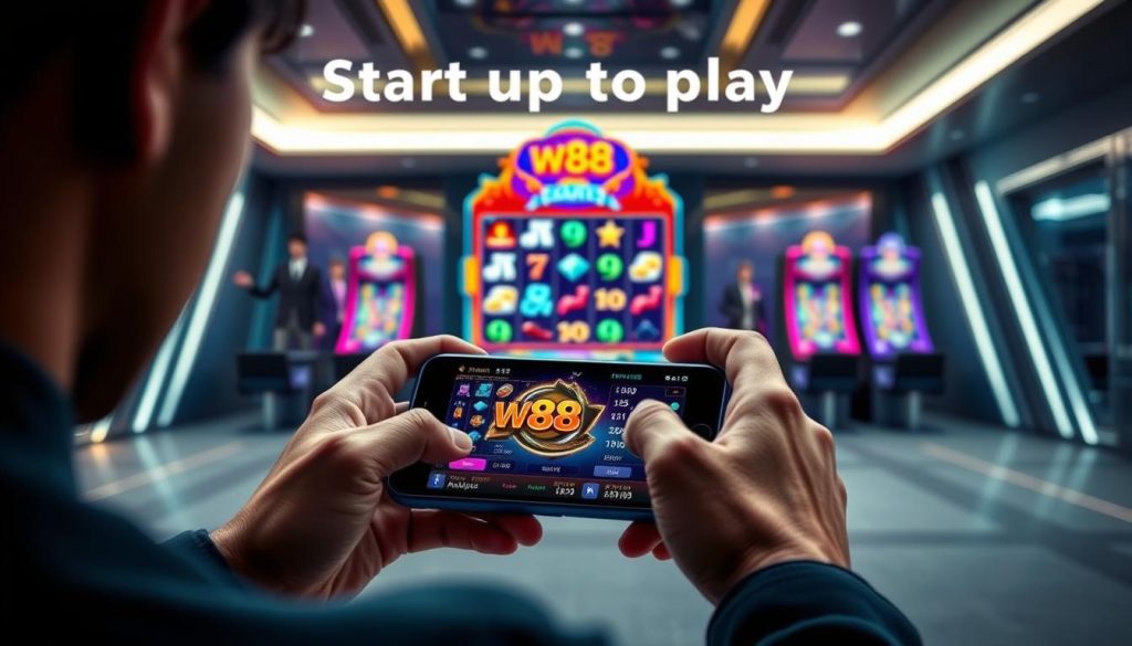 ขั้นตอนการเริ่มเล่น w88 สล็อต