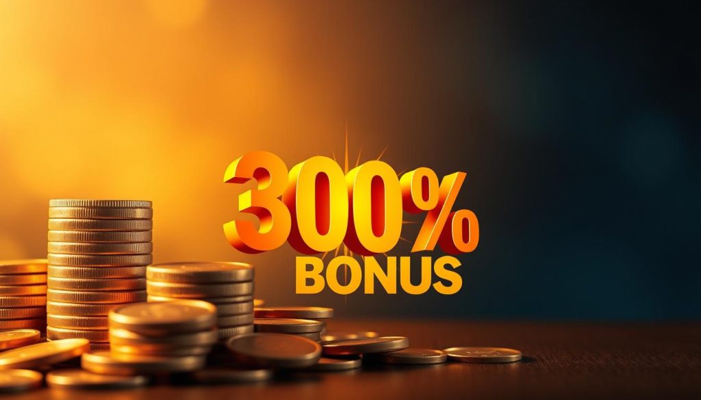 โบนัส 300%