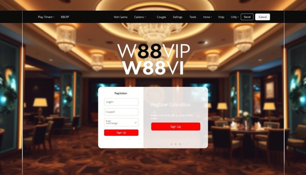 ลงทะเบียนมือถือ W88VIP